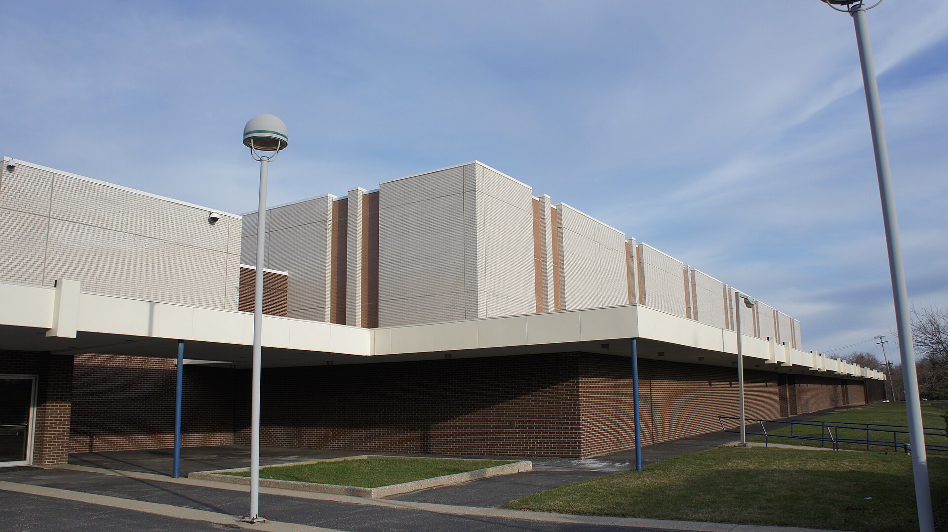 Exterior del Dort Financial Center en Flint